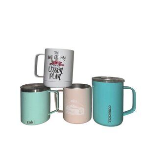 16oz Insulated Mug -  Stainless Steel Travel Cup